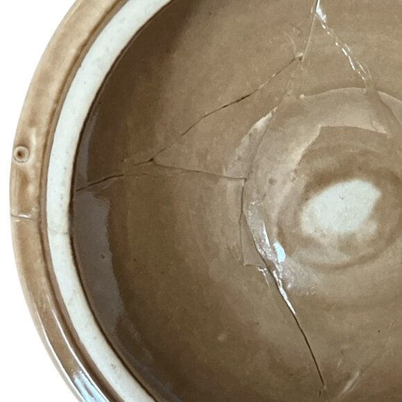 Vintage Ceramic Teapot-Top Tea Canister – 5.5” Tall – “Tea Time” & “Bath” Heart - Picture 7 of 7